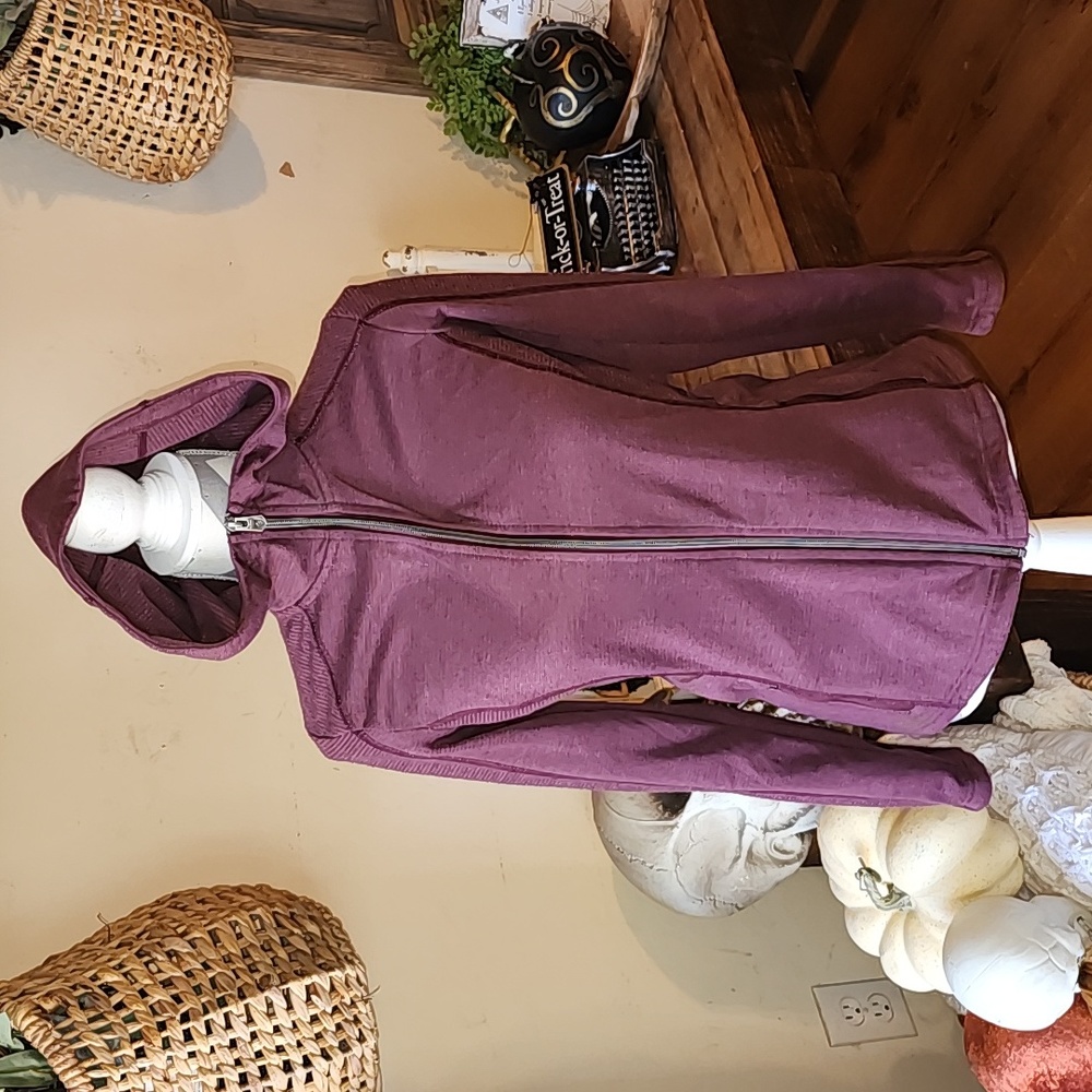 Kuhl purple jacket size xsmall hoodie front zipper
